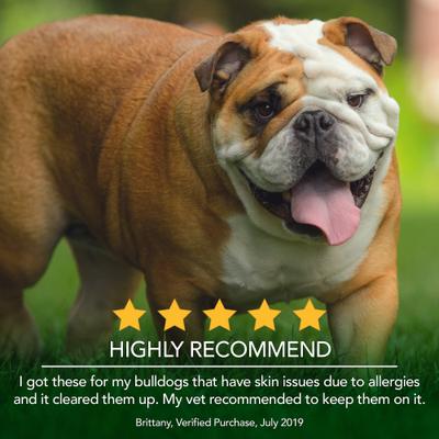 Shed+Itch Healthy Coat Chewable Tablets Skin & Coat Supplement for Dogs, 150 count