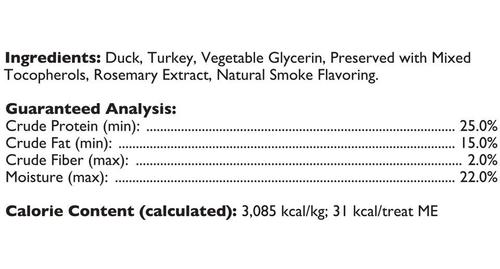 Natural Value Duck Dog Jerky Treat, 14-oz bag