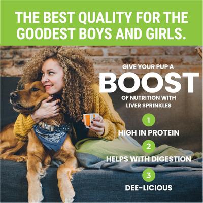 Liver Sprinkles Freeze-Dried Dog Treats, 3-oz jar