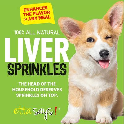 Liver Sprinkles Freeze-Dried Dog Treats, 3-oz jar