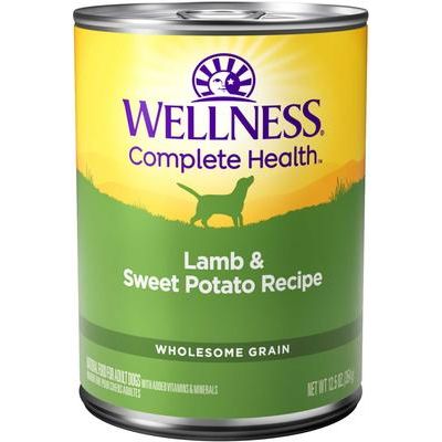 Alimento enlatado para perros Complete Health Lamb & Sweet Potato Formula, 12 onzas (340 g), caja de 12