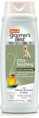 Groomer's Best Professionals Itch Soothing with Vanilla Coconut Scent Dog Shampoo, 18-fl oz bottle