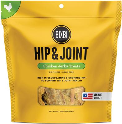 Hip & Joint Chicken Jerky Dog Treats, 12-oz bag