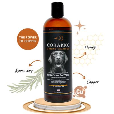Corakko Canine Pet Shampoo, 16-fl oz bottle