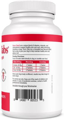 Regular Strength Liver Flavored Chewable Tablet Skin & Coat Supplement for Dogs, 120 count