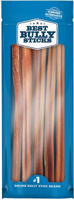 Golosinas para perros Bully Stick de 12", paquete de 6