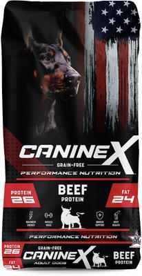 CanineX Performance Beef Formula Dry Dog Food, 40-lb bag