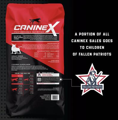 CanineX Performance Beef Formula Dry Dog Food, 40-lb bag