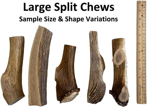 Golosina masticable grande para perros con astas de alce