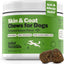 Omega Salmon Flavored Skin & Coat Chews Supplement for Dogs, 9.525-oz canister, 90 count
