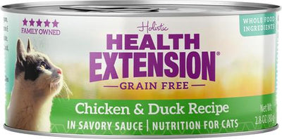 Grain-Free Chicken & Duck Recipe Canned Cat Food, 2.8-oz, case of 24