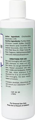 Chlorhexidine Dog & Cat Shampoo, 2 count
