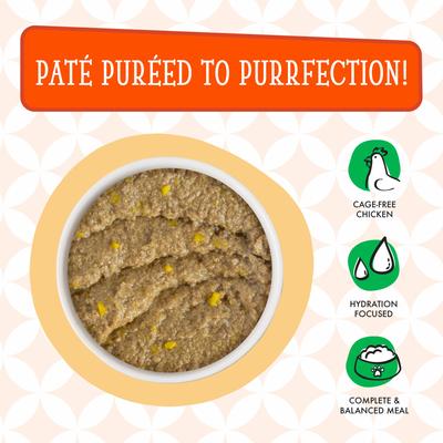 Cats in the Kitchen The Breakfast Cat with Chicken & Pumpkin Grain-Free Cat Food Pouches, 3-oz pouch, case of 12