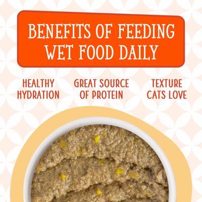 Cats in the Kitchen The Breakfast Cat with Chicken & Pumpkin Grain-Free Cat Food Pouches, 3-oz pouch, case of 12