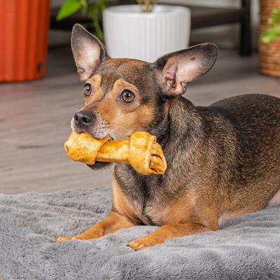 Beefhide 4 to 6-inch Beef & Chicken Flavored Dog Hard Chew Variety Pack, 25 count