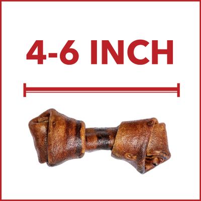 Beefhide 4 to 6-inch Beef & Chicken Flavored Dog Hard Chew Variety Pack, 25 count