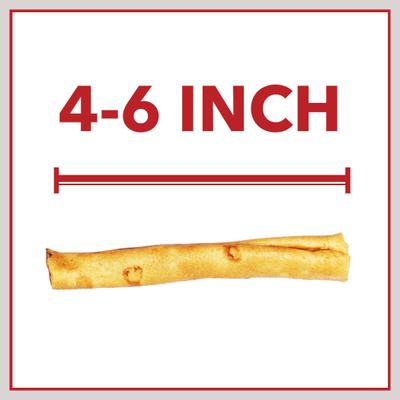 Beefhide 4 to 6-inch Beef & Chicken Flavored Dog Hard Chew Variety Pack, 25 count