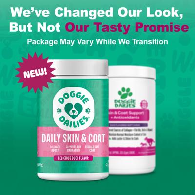 Duck Flavored Skin & Coat Dog Supplement, 225 count