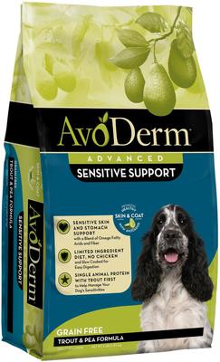 Advanced Sensitive Support Trout & Pea Formula Grain-Free Adult Dry Dog Food, 4-lb bag