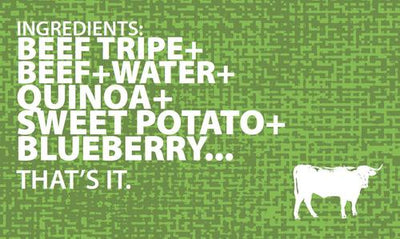 That's It! Beef Tripe Grain-Free Canned Dog Food, 12.8-oz, case of 12