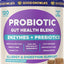 Probiotic Gut Health Blend Hickory Bacon Flavored Soft Chew Supplement for Dogs, 120 count