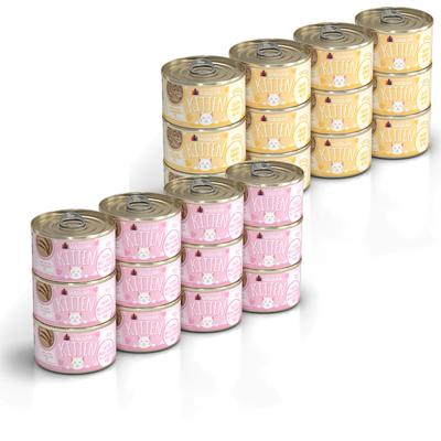 Bundle: Weruva Chicken Breast Formula in a Hydrating Puree + Chicken Formula Au Jus Wet Cat Food