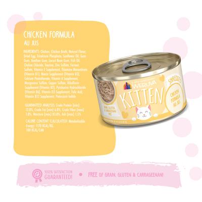 Bundle: Weruva Chicken Breast Formula in a Hydrating Puree + Chicken Formula Au Jus Wet Cat Food