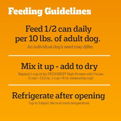 High Protein Chopped Beef & Bison Flavor & Chopped Chicken & Duck Flavor Adult Canned Soft Wet Dog Food Variety Pack, 13.2-oz can, case of 12
