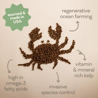 Green Monstah Bits Crunchy Dog Treats, 7-oz bag