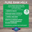 Raw Goat's Milk Super Greens Blend Freeze-Dried Dog & Cat Treats, 32-oz bottle