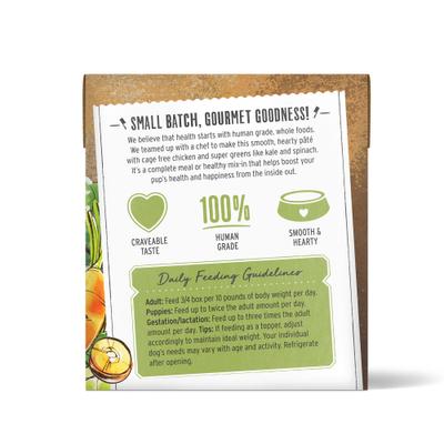 Bundle: The Honest Kitchen Butcher Block Pate Chicken & Super Greens + Butcher Block Pate Beef, Cheddar & Farm Veggies Pate Wet Dog Food