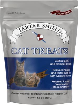 Wholesome & All-Natural Bites Tasty Chicken Flavor Cat Dental Treat, 4.5-oz bag