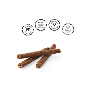 Slow Cooked Beef Sticks Jerky Dog Treats, 14-oz bag