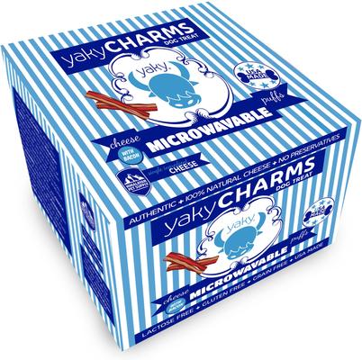 yaky CHARMS Bacon Dog Treats, 12 count
