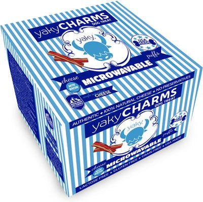 yaky CHARMS Bacon Dog Treats, 12 count