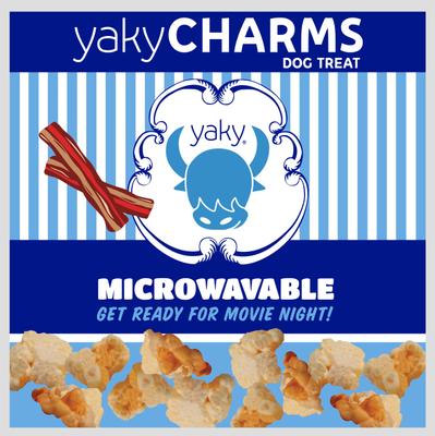 yaky CHARMS Bacon Dog Treats, 12 count