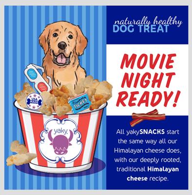 yaky CHARMS Bacon Dog Treats, 12 count