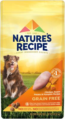 Grain-Free Salmon, Sweet Potato & Pumpkin Recipe Dry Dog Food, 34-lb bag