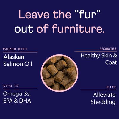 Skin & Coat Wild Alaskan Salmon Oil Dog Supplement, 90 count