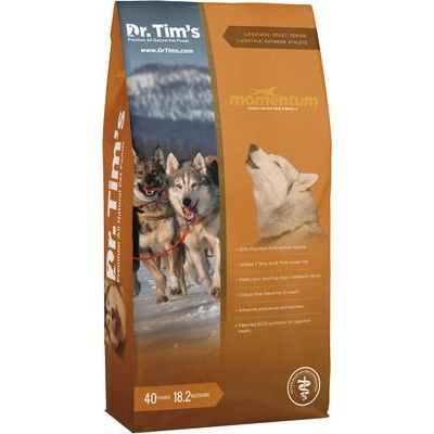 Alimento seco para perros con fórmula Momentum altamente atlética, bolsa de 40 lb