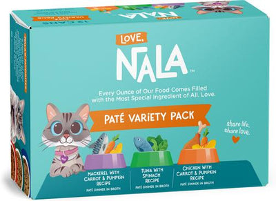 Pate Variety Pack Adult Grain-Free Wet Cat Food, 2.8-oz can, case of 12