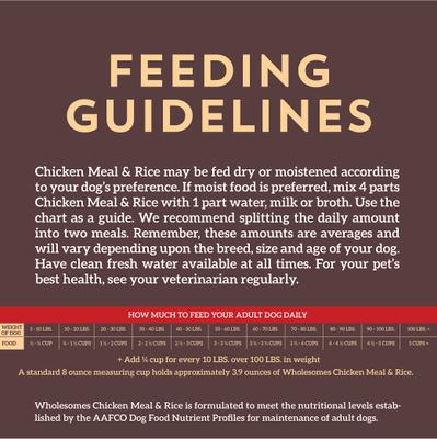 Chicken Meal & Rice Formula Adult Dry Dog Food, 40-lb bag