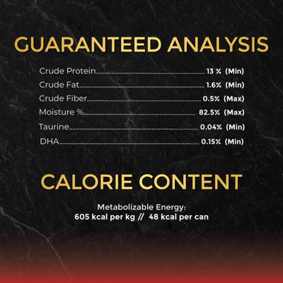 Tuna with Salmon in Gravy Wet Cat Food, 2.82-oz can, case of 24