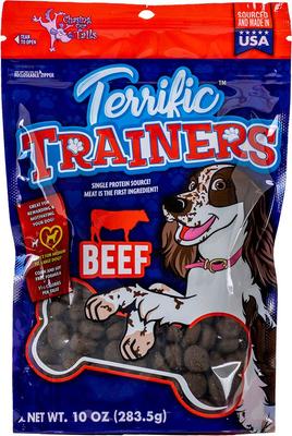 Terrific Trainers Beef Soft & Chewy Dog Treats, 10-oz bag