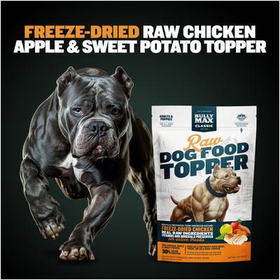 Chicken High Protein Freeze-Dried Raw Dog Food Topper, 5.3-oz pouch