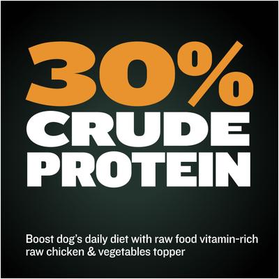Chicken High Protein Freeze-Dried Raw Dog Food Topper, 5.3-oz pouch