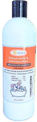 Sulfur Salicylic Acid Oatmeal Antiparasitic & Antiseborrheic Flea & Tick Shampoo for Dogs, 8-fl oz bottle