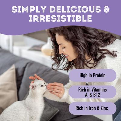 Iron Man Beef Liver Grain-Free Freeze-Dried Dog & Cat Treats, 1.76-oz bag