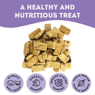 Iron Man Beef Liver Grain-Free Freeze-Dried Dog & Cat Treats, 1.76-oz bag