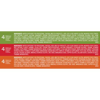 Gravy Favorites Variety Pack Canned Cat Food, 5.5-oz, case of 12
